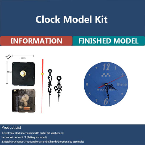 Clock Model Kit